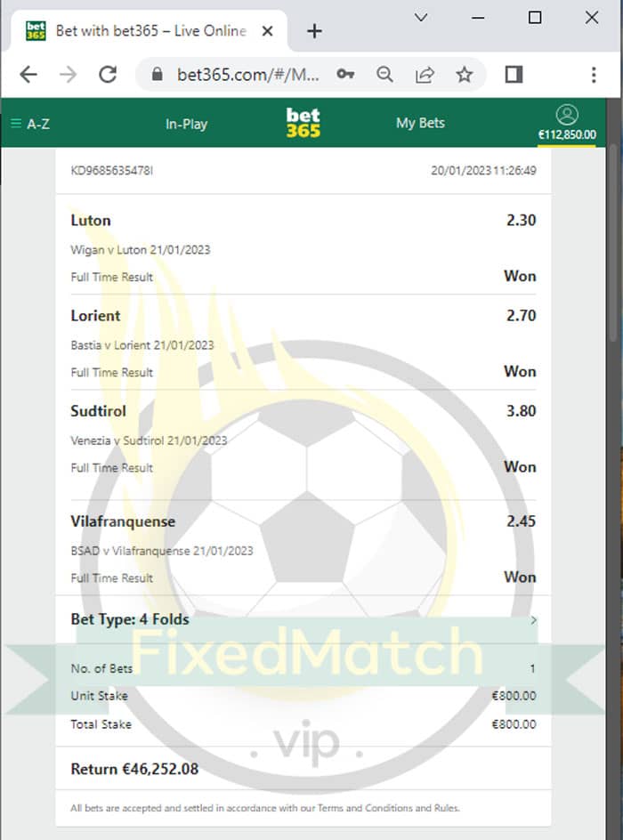 combined 1x2 tips betting matches ticket